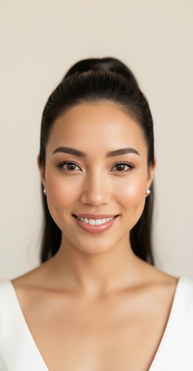 After High Ponytail For Wedding